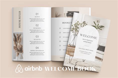 Airbnb Welcome Book Graphic By Shoprshop Creative Fabrica