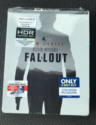 Buy Mission Impossible Fallout K Steelbook K Uhd Blu Ray Digital