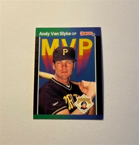 Donruss Andy Van Slyke Mvp Bc Ebay