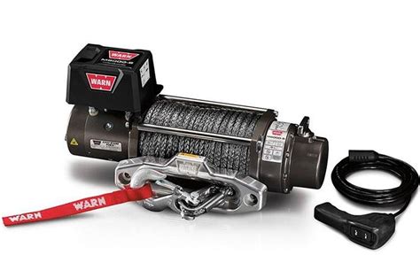 Warn 87800 M8 S Electric Winch 8000 Lbs Pull Rating 100 Ft Synthetic Line Recon Recovery