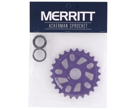 Merritt Ackerman Sprocket Purple 25t Dans Comp