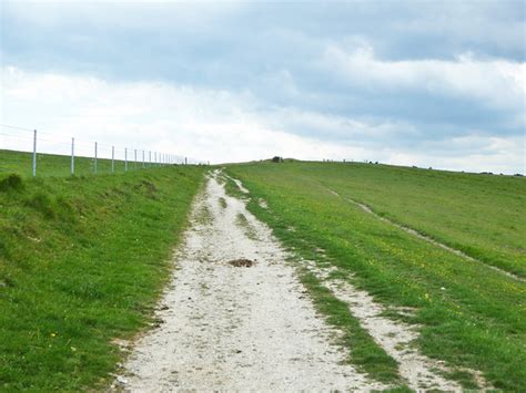 Bridleway Up Wolstonbury Hill Robin Webster Geograph Britain And