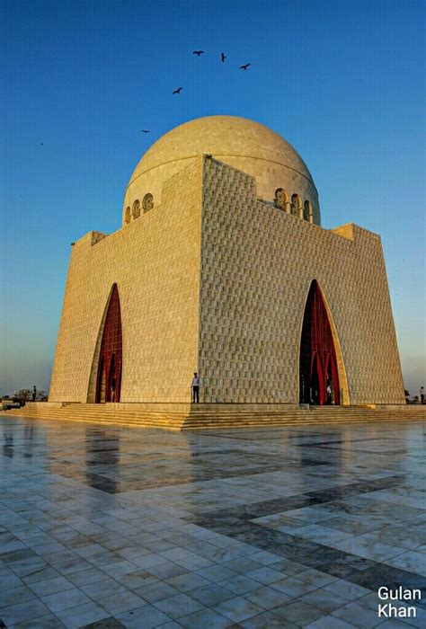 Beautiful Tomb View Of Quaid E Azam Muhammad Ali Jinnah In Karachi