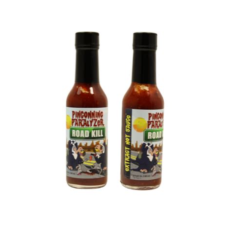 Pinconning Paralyzer Road Kill Xxx Habanero Extract Hot Sauce