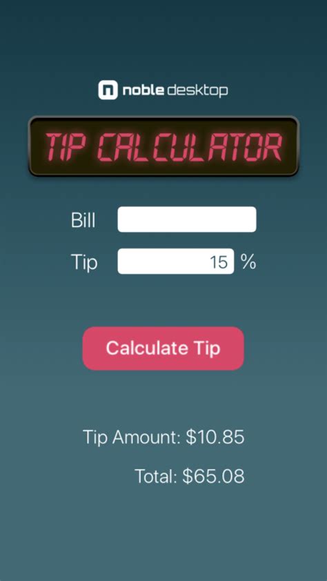 Tip Calculator App Free Ios Development Tutorial