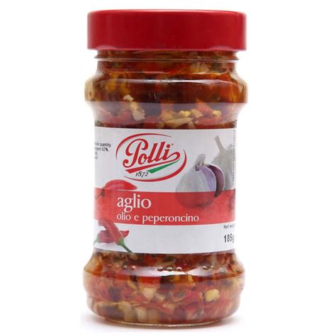 Polli Aglio Olio E Peperoncino 185g Amazon In Grocery Gourmet Foods