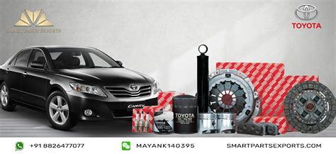 High Quality Genuine Toyota Spare Parts With Smart Parts Exports