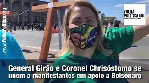 Agora Em BrasÍlia General Girão E Coronel Chrisóstomo Se Unem A