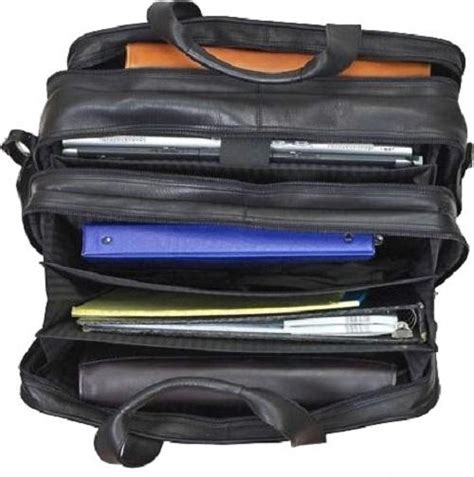 The Jumbo Extra Large Leather Briefcase For Men For 17 Inch Laptops The Real Leather Company