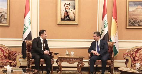 KRG Prime Minister Welcomes Iraq’s Federal Prime Minister