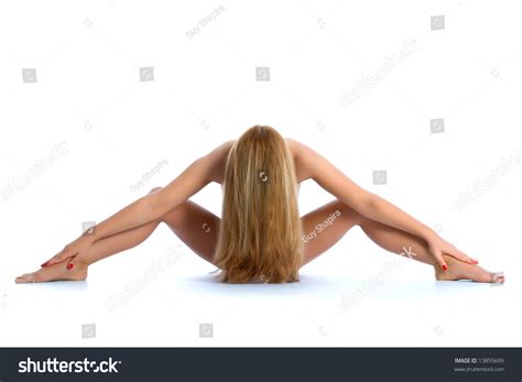 Beautiful Nude Girl On White Background Stock Photo 13855699 Shutterstock