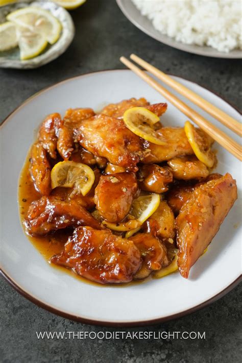 Vegan Lemon Chicken Panda Express Inspired The Foodie Takes Flight