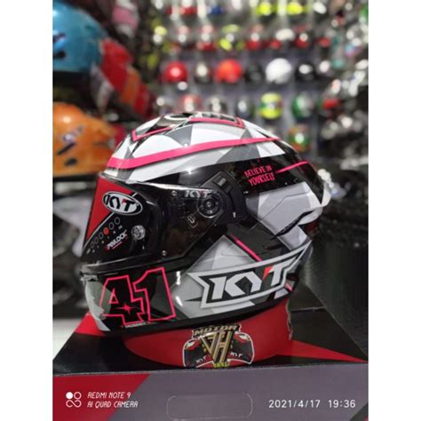 Jual KYT NFR Alex Espargaro 41 Livery Limited Edition Shopee Indonesia