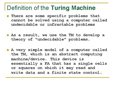 chapter  turing machine definition   turing