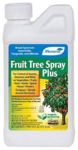 Monterey Fruit Tree Spray Effective Insect Disease And Mite Control