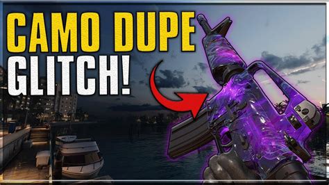 New Duplicate Camos Glitch Dupe Any Camo Black Ops Cold War Glitches Youtube