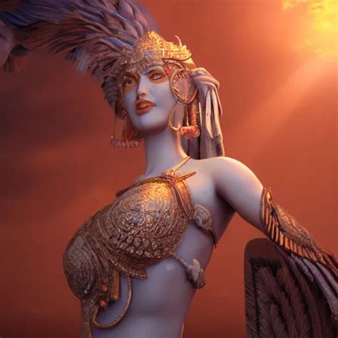 Turkic Goddess Of Fertility Umay Cinematic Lighting Stable