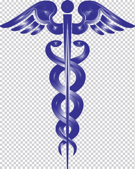 Personal de Hermes Caduceo como símbolo de la medicina símbolo