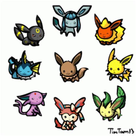 Eevee Pokemon Eevee Pokemon Evolution Discover Share Gifs