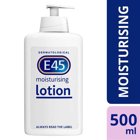 E45 Dermatological Moisturising Lotion 500 Ml 4 Packs Buy Online In