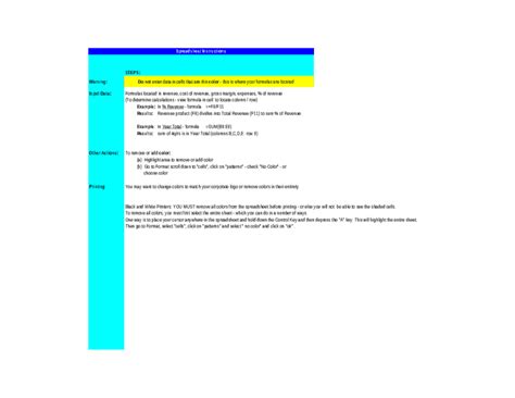 Free Excel Income Statement Template 1 — excelxo.com