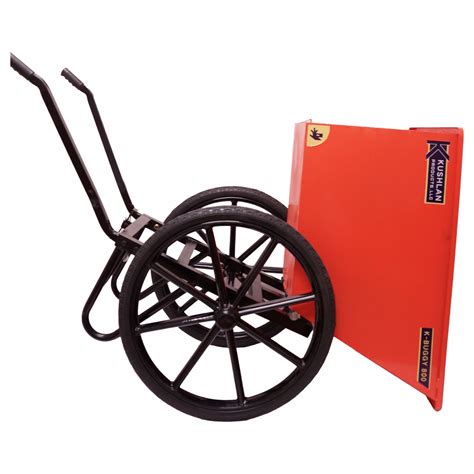 KUSHLAN PRODUCTS Steel Tray 8 Cu Ft Max Volume Capacity Wheelbarrow