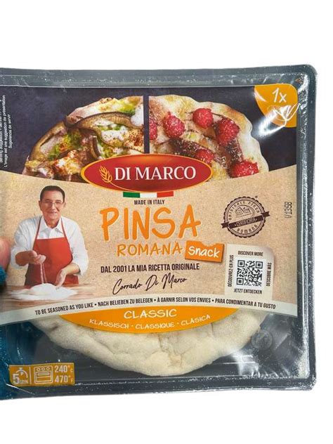 Mini Pinsa Originale Pinsa Romana Di Marco X1 130 G Bam Courses