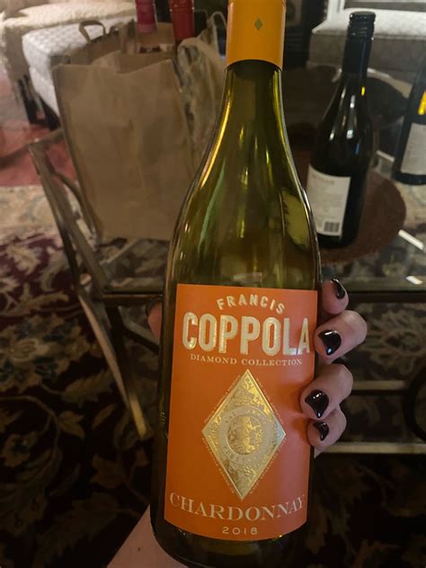 Wine Tasting Francis Coppola Chardonnay