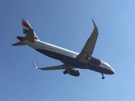 BA A320 with the new winglets! : aviation