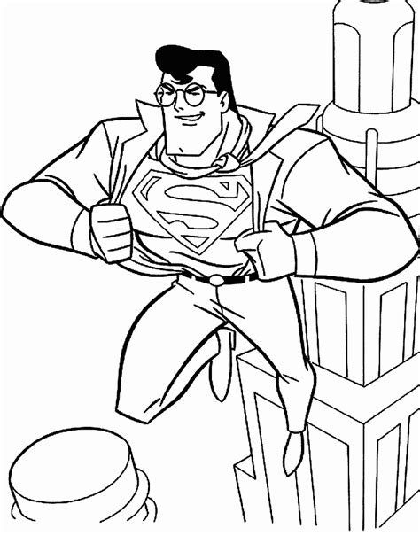 Coloring Pages Fun: Superman Coloring Pages