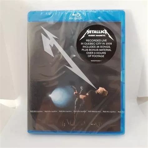 Metallica Quebec Magnetic Blu Ray Nuevo