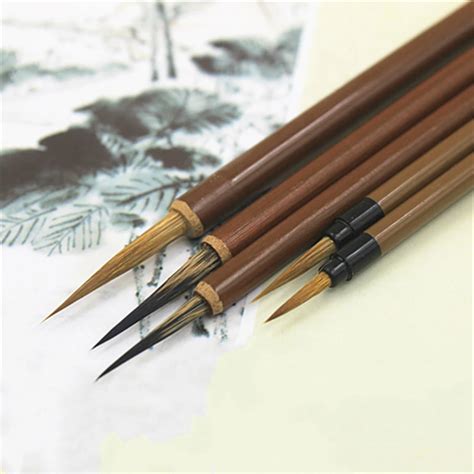 Hook Line Pen Brush Pen Scriptliner Set Chinese Traditional Painting