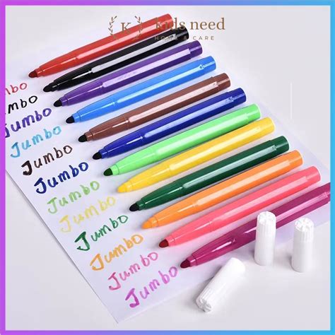 Jual Spidol 12 Warna Set Murahcolouring Marker Pencilspidol Warna