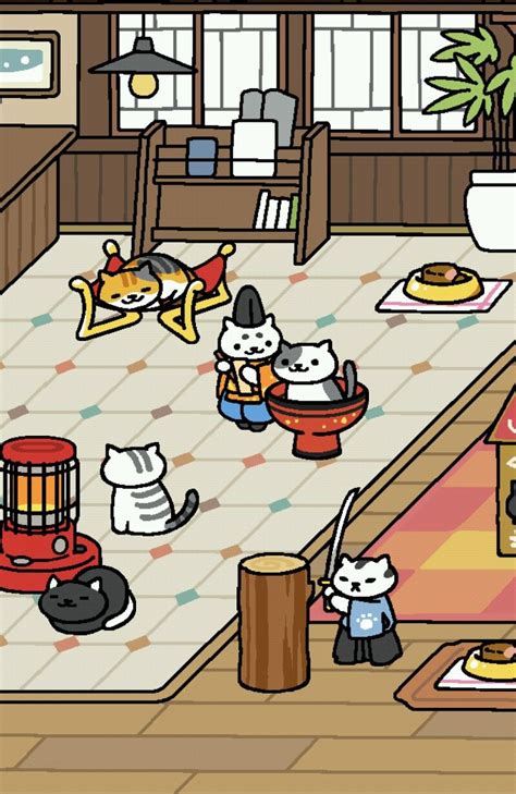 Cafe Style Lunchtime Neko Atsume Neko Atsume