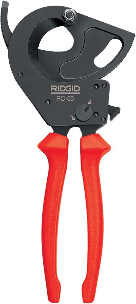 Ridgid Rc Manual Ratchet Action Cutter Mm Max Cable Size Mm