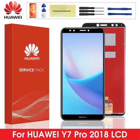 Pantalla LCD Para Huawei Y7 2018 Y7 Pro 2018 Y7 Prime 2018 Montaje