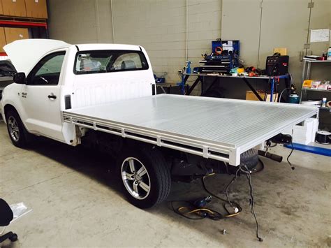 2400L x 1855W Single Cab Flat Deck - Australian Ute Trays and Bodies