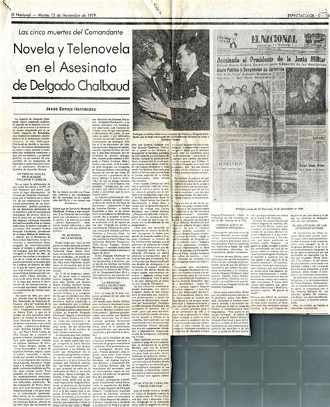 Las Cinco Muertes De Carlos Delgado Chalbaud Publicado El De