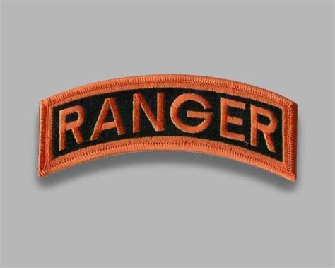 Army Ranger Patch - Embroidery Patches Capital Digitizing