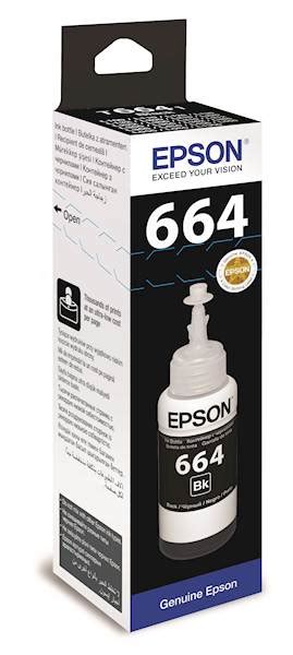 Tinta EPSON EcoTank ITS T6641 Black 70ml