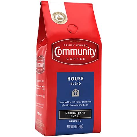 Signature Blend Ground Community Coffee 12oz Dark Roast Premium