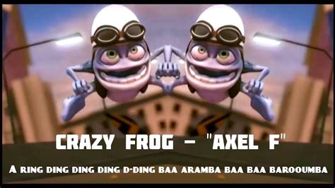 Crazy Frog Axel F Reverse Mirrored Youtube Music