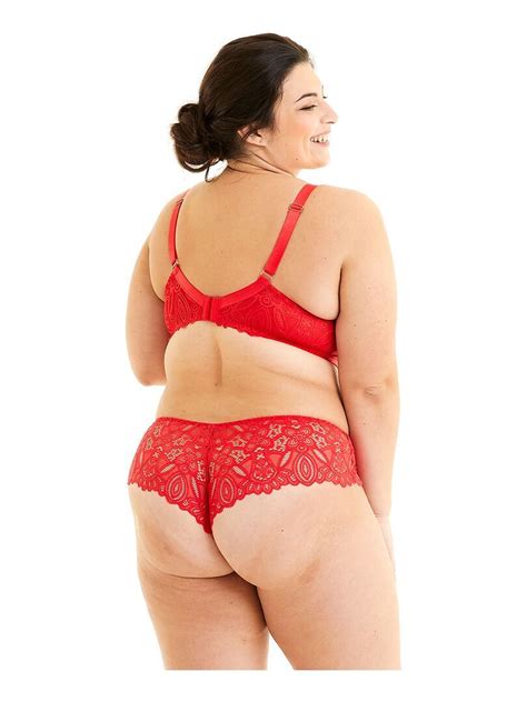 Soutien Gorge Grand Maintien Saltimbanque Pomm Poire Rouge Kiabi