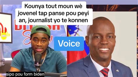 Voice De Jovenel Moise De Kanal Wanament Lan Eske L Tap Panse Pou Peyi