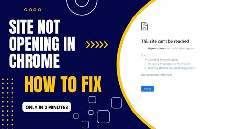 How To Fix This Site Can T Be Reached Error In Google Chrome This