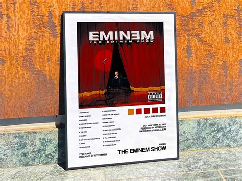 Eminem the Eminem Show Album Cover Poster 2 - Etsy