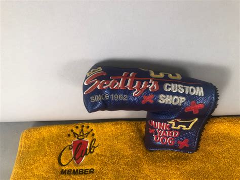 Scotty Cameron Putter Headcover 2011 Junk Yard Dog US Flag - Blue (Used ...