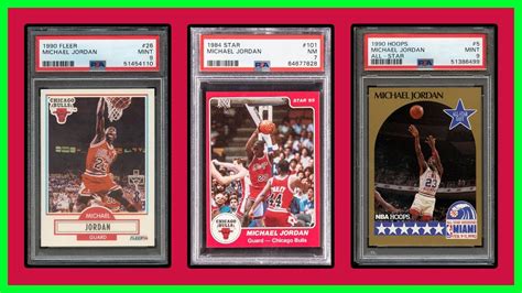 Top 23 Highest Selling MICHAEL JORDAN Basketball Cards From The August