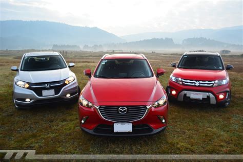 Foto De Comparativa Mazda CX 3 Vs Suzuki Vitara Vs Honda HR V 52 53