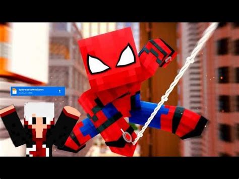 Novo Addons Mod Do Homem Aranha Para Mcpe Via Mediafire Minecraft